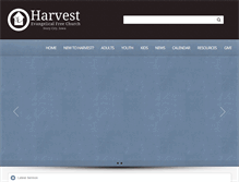 Tablet Screenshot of harvestefree.org